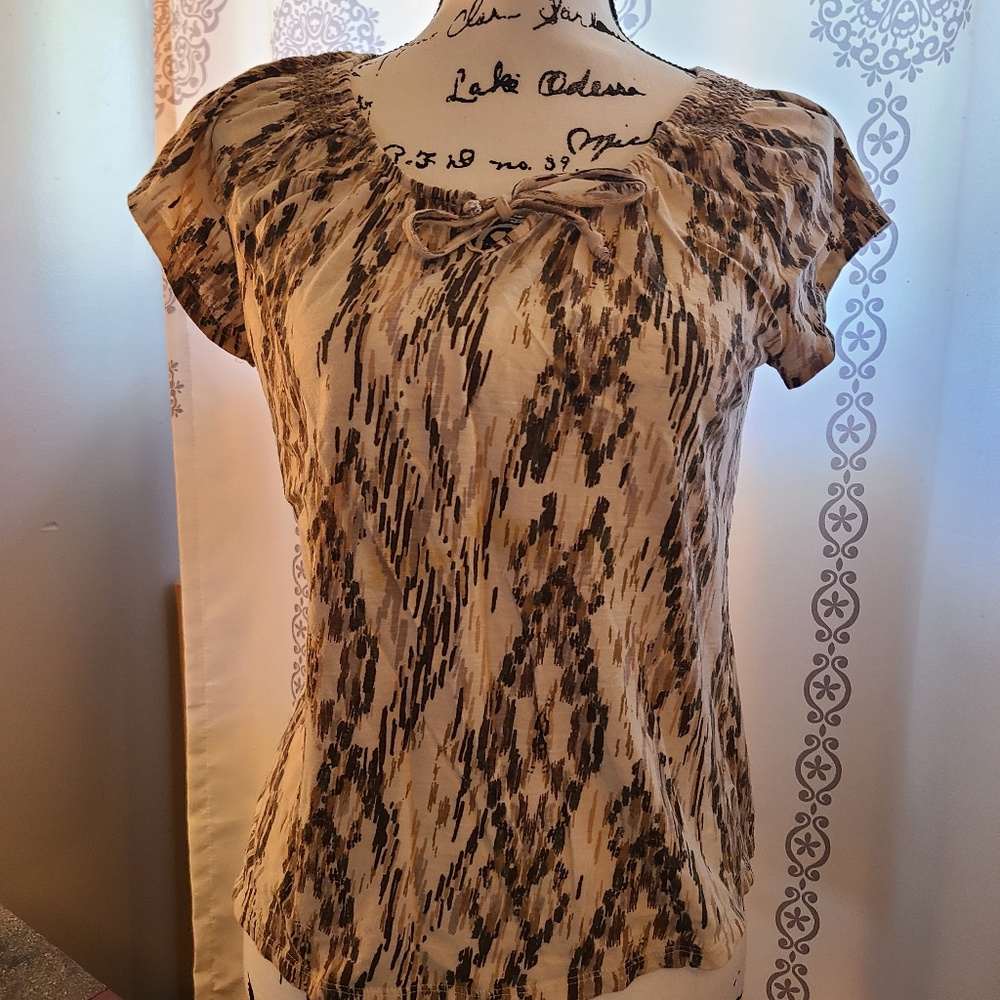 Patterned Blouse